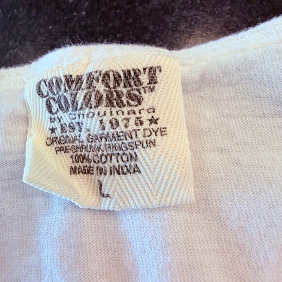 Baylor University Comfort Colors 100% Cotton Americana men's Lg Tank - Picture 3 of 9